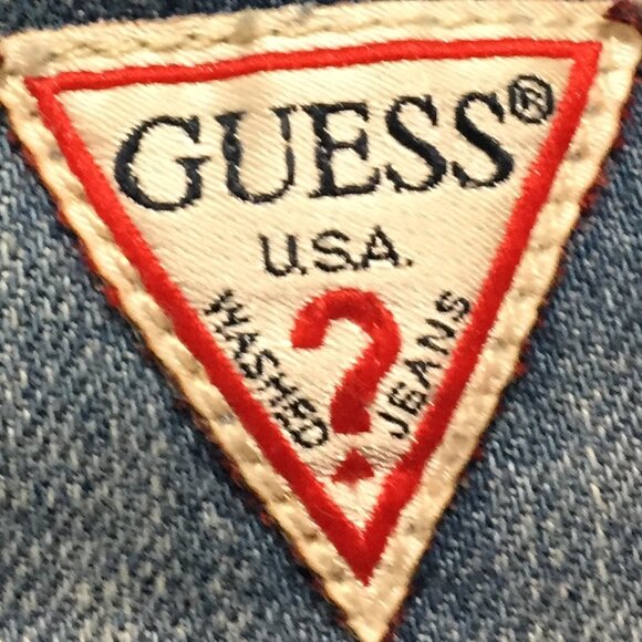 GUESS JEANS DISTRESSED OVERALLS SIZE 2 - Picture 1 of 12